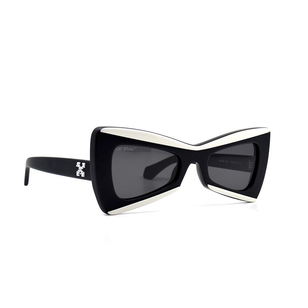 NEW! OFF-WHITE NASHVILLE OER1070 1007 BLACK/WHITE GREY AUTHENTIC SUNGLAS…
